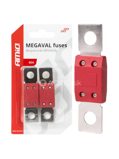 Poistky MEGAVAL 80A AMIO-03462