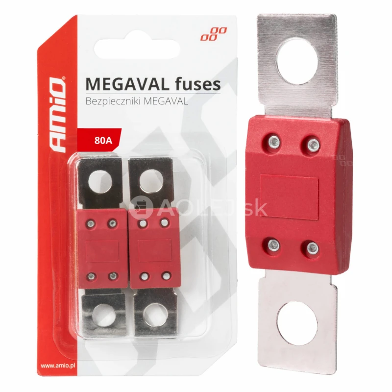 Poistky MEGAVAL 80A AMIO-03462