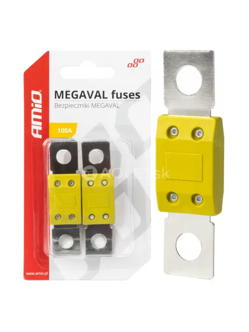 Poistky MEGAVAL 100A AMIO-03463