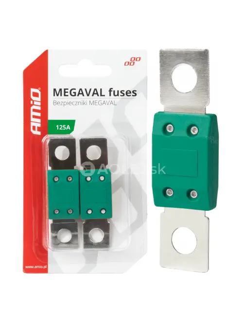 Poistky MEGAVAL 125A AMIO-03464