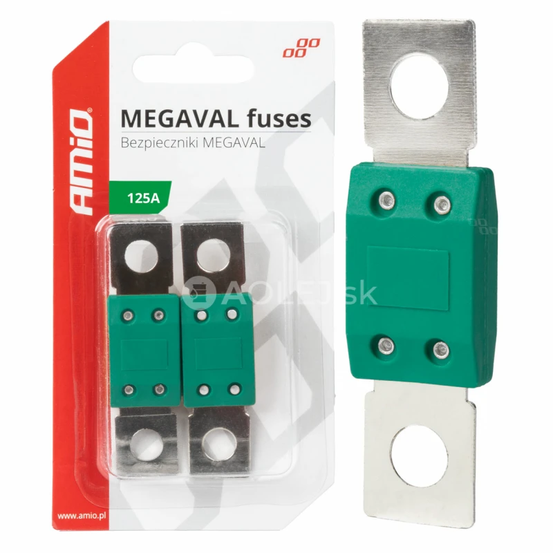 Poistky MEGAVAL 125A AMIO-03464