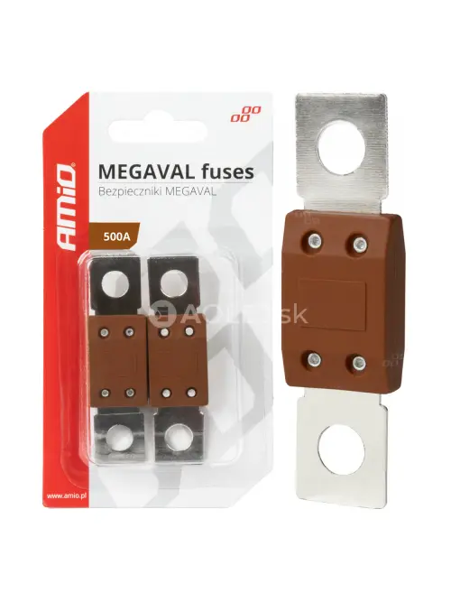 Poistky MEGAVAL 500A AMIO-03472