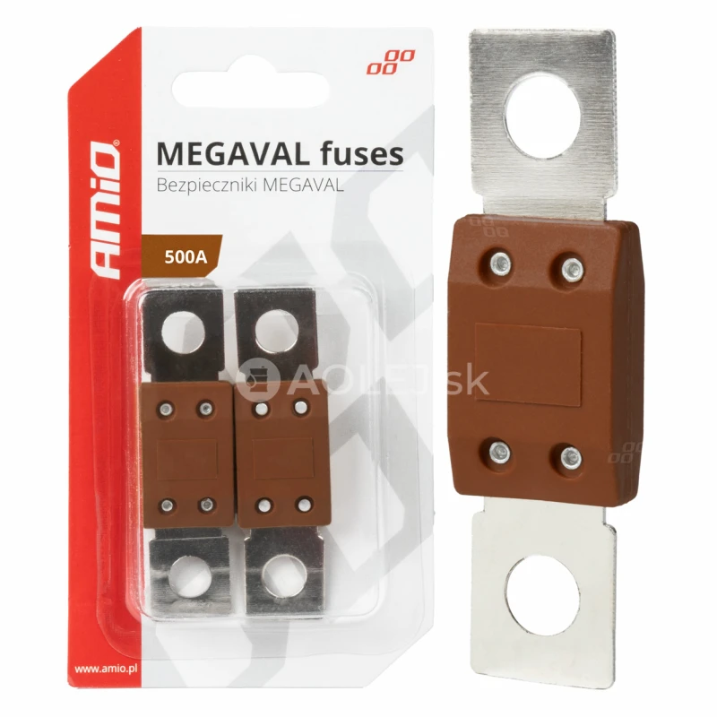 Poistky MEGAVAL 500A AMIO-03472