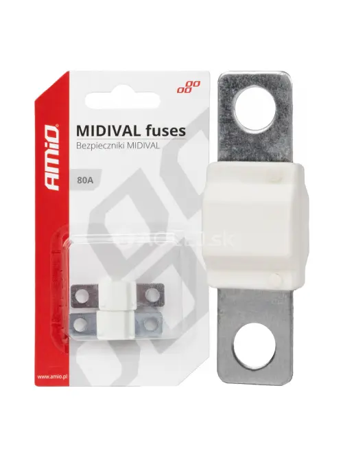 Poistky MIDIVAL 80A AMIO-03478