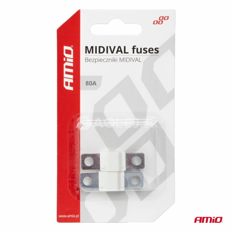 Poistky MIDIVAL 80A AMIO-03478