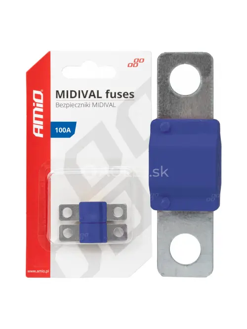 Poistky MIDIVAL 100A AMIO-03479
