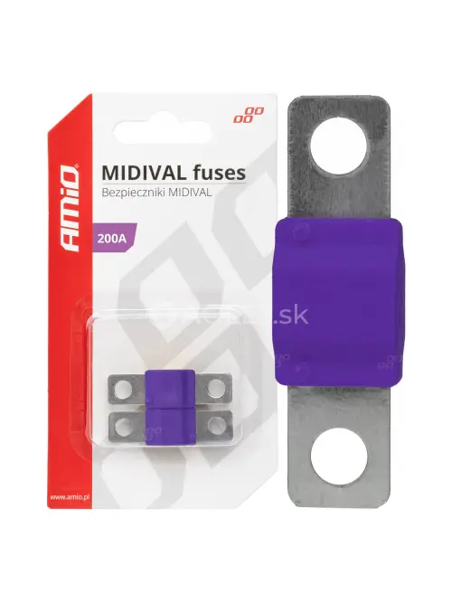 Poistky MIDIVAL 200A AMIO-03482