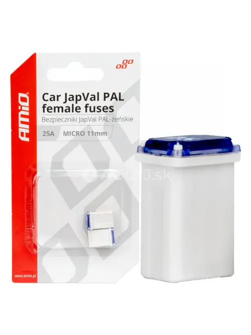 Poistky JAPVAL PAL samica 25A AMIO-03459