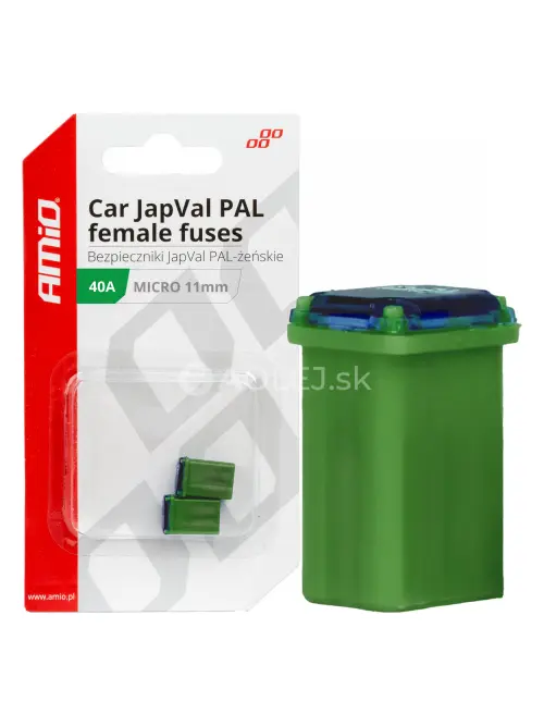 Poistky JAPVAL PAL samica 40A AMIO-03461
