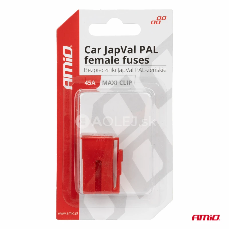 Poistky JAPVAL PAL samica 45A AMIO-03414
