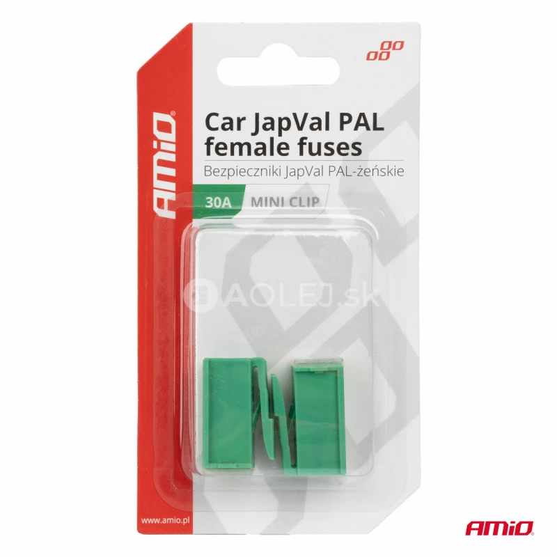 Poistky JAPVAL PAL samica 30A AMIO-03413