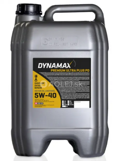Dynamax Premium Ultra Plus PD 5W-40 20L