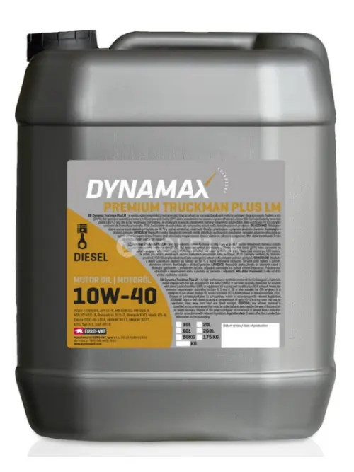 Dynamax Premium Truckman Plus LM 10W-40 10L