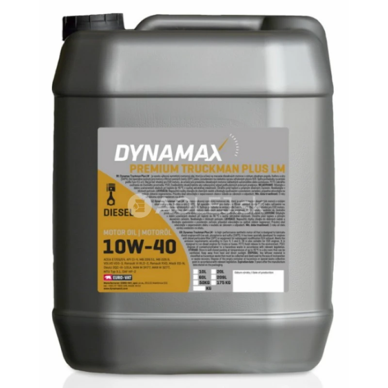 Dynamax Premium Truckman Plus LM 10W-40 10L