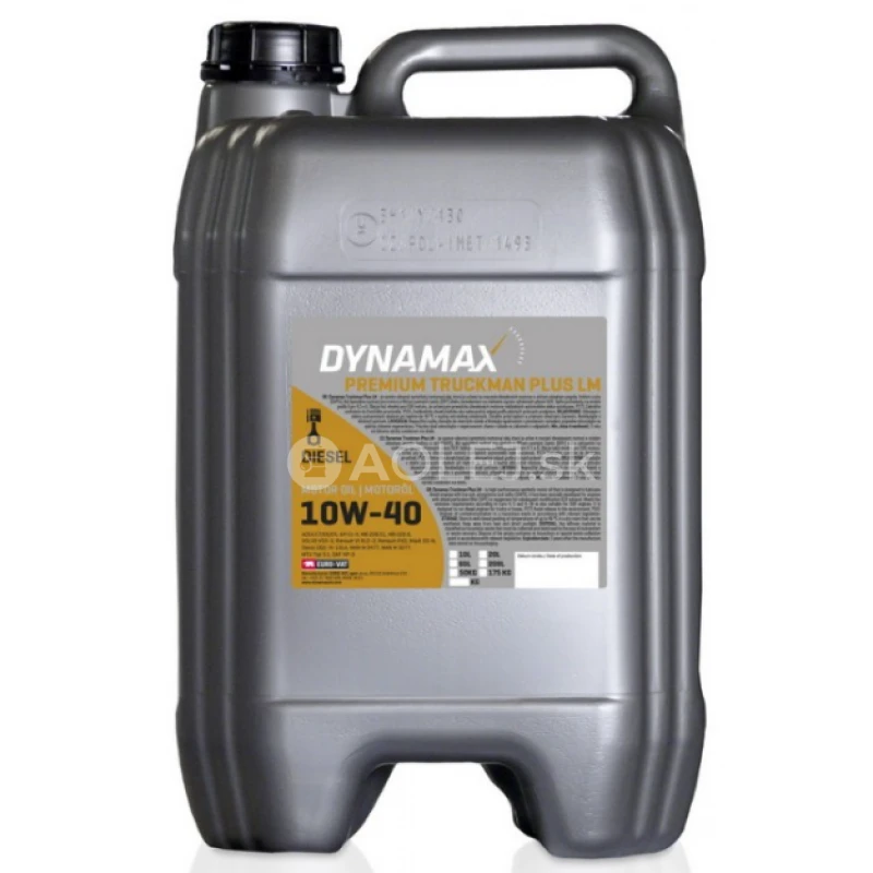 Dynamax Premium Truckman Plus LM 10W-40 20L