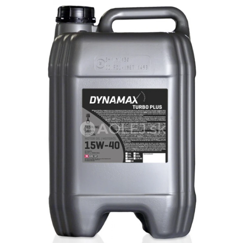 Dynamax Turbo Plus 15W-40 20L