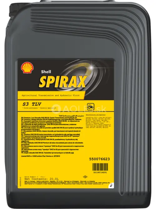 Shell Spirax S3 TLV 20L