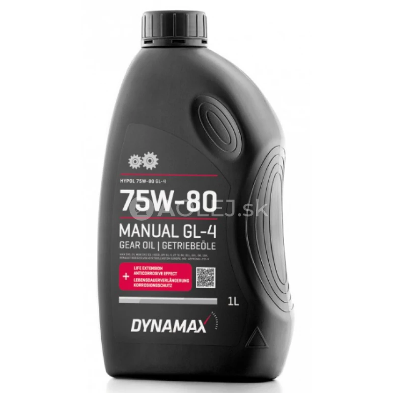 Dynamax Hypol 75W-80 GL-4 1L