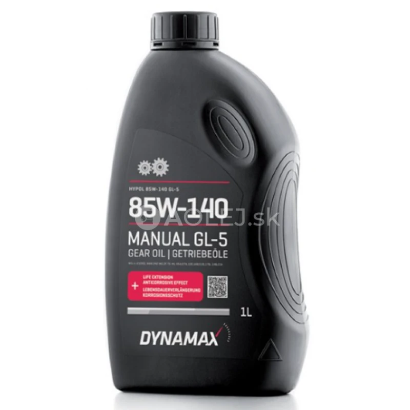 Dynamax Hypol 85W-140 GL-5 1L