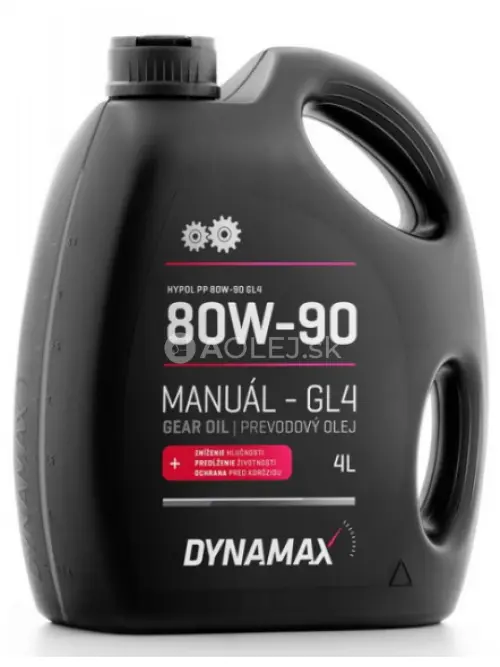 Dynamax Hypol 80W-90 GL-4 4L