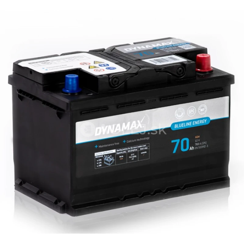 Dynamax Energy Blueline AGM 12V 70Ah 760A