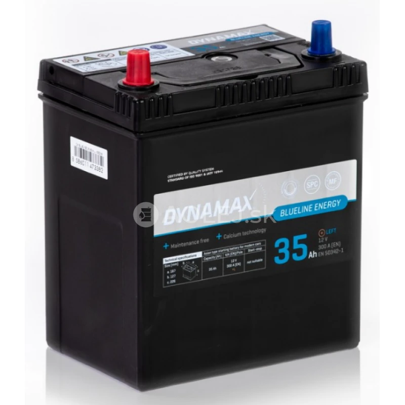 Dynamax Energy Blueline Asia L 12V 35Ah 300A
