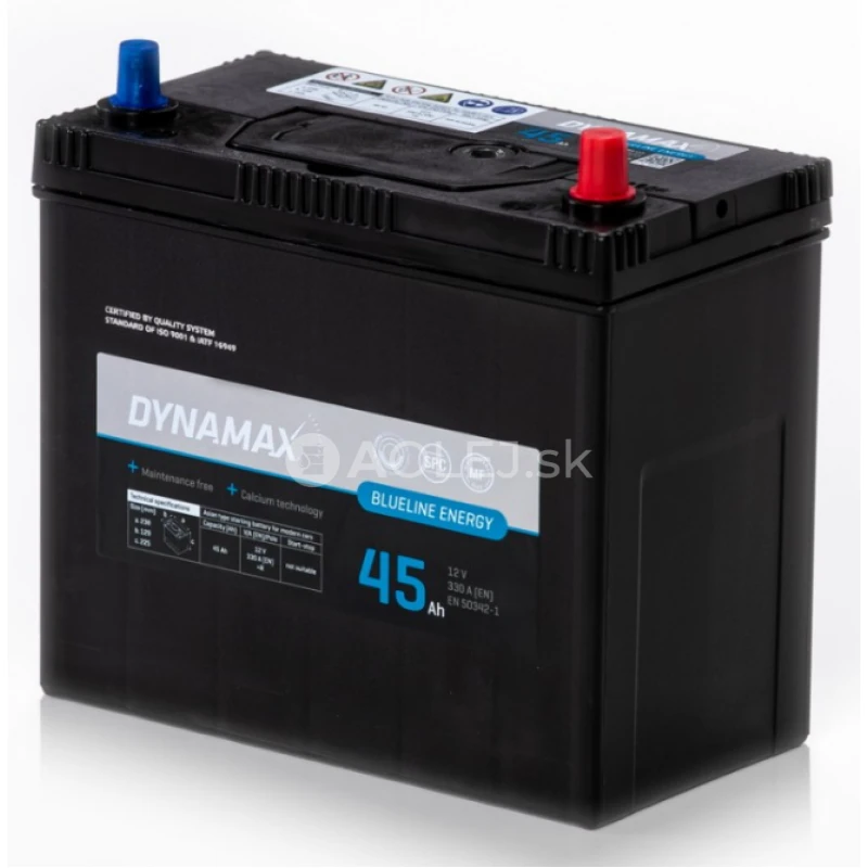 Dynamax Energy Blueline Asia P 12V 45Ah 330A
