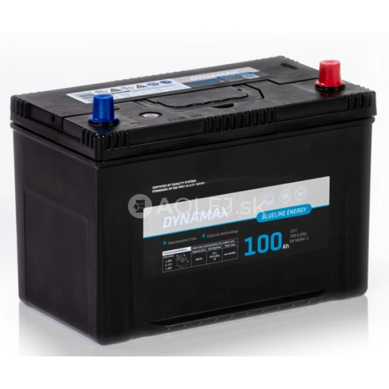 Dynamax Energy Blueline Asia P 12V 100Ah 720A