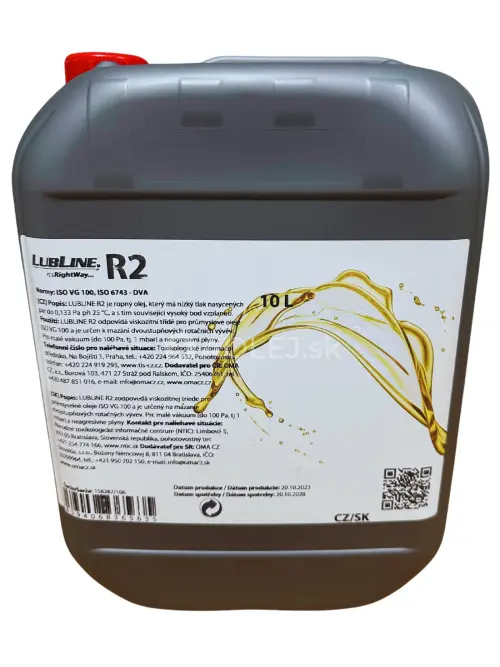 V&yacute;vevov&yacute; olej Lubline R2 10L