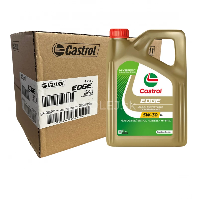 Castrol Edge 5W-30 LL 4x4L