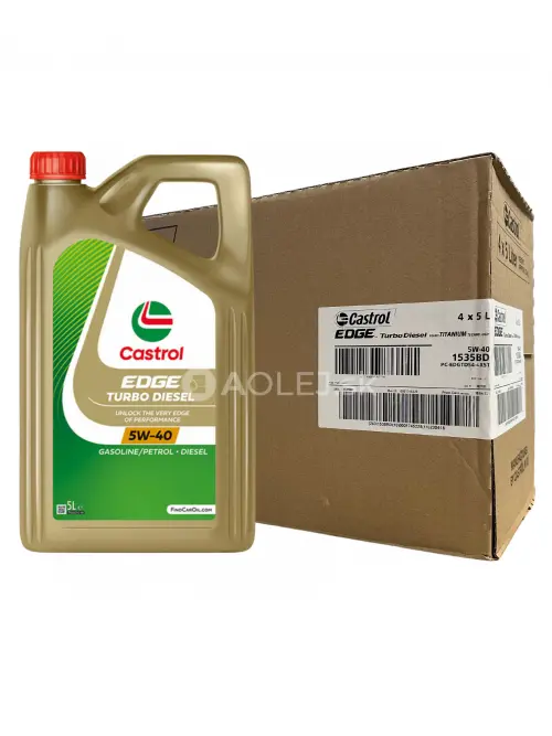 Castrol Edge Turbo Diesel 5W-40 4x5L
