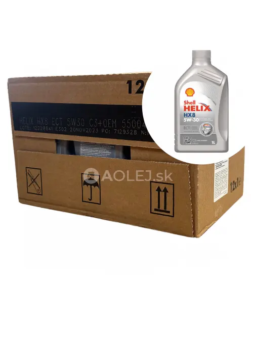 Shell Helix HX8 ECT 5W-30 12x1L