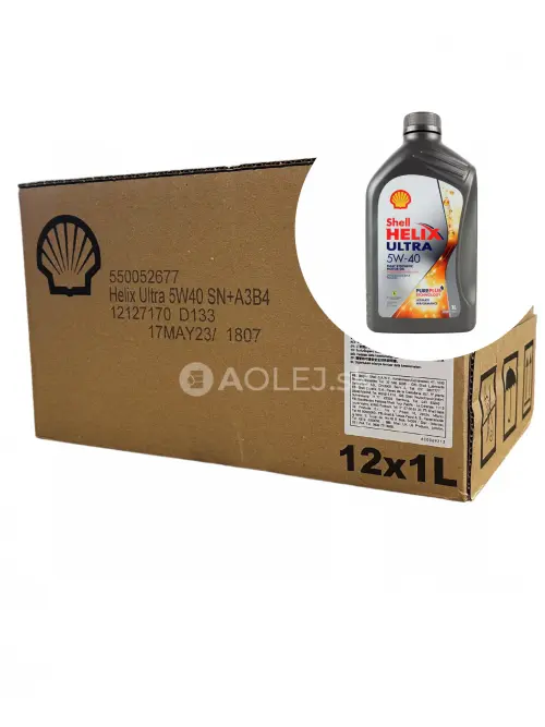 Shell Helix Ultra 5W-40 12x1L