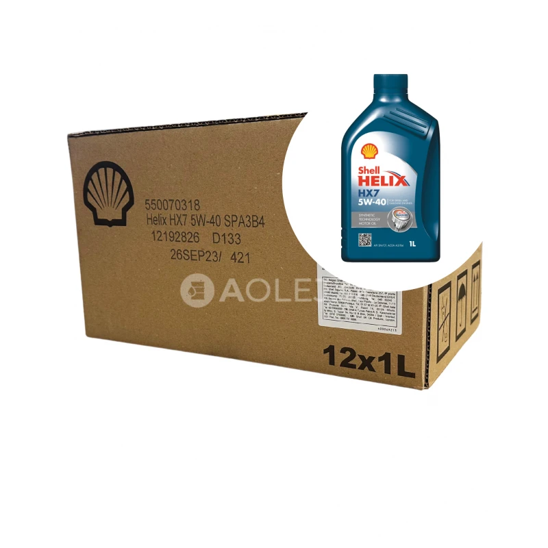 Shell Helix HX7 5W-40 12x1L