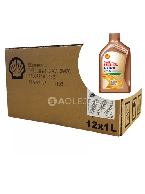 Shell Helix Ultra Professional AV-L 0W-30 12x1L