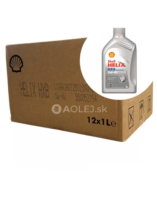 Shell Helix HX8 5W-40 12x1L