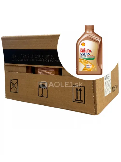 Shell Helix Ultra ECT C2/C3 0W-30 12x1L