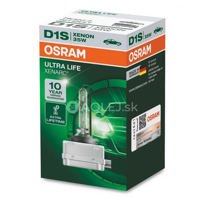 Osram D1S 85V 35W PK32d-2 Xenarc Ultra Life 