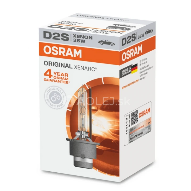 Osram 85V 35W P32d-2 D2S Original Xenarc