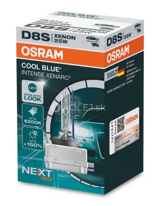 Osram 42V 25W PK32d-1 D8S Xenarc Cool Blue Intense Nextgen