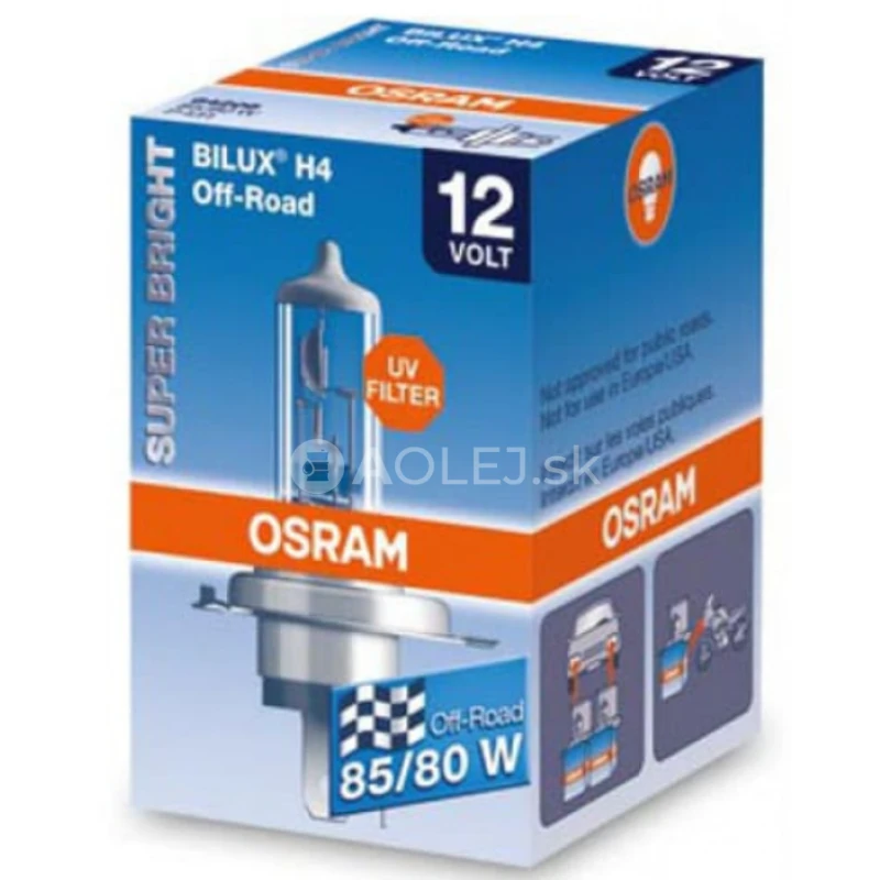 Osram H4 12V 85/80W P43T