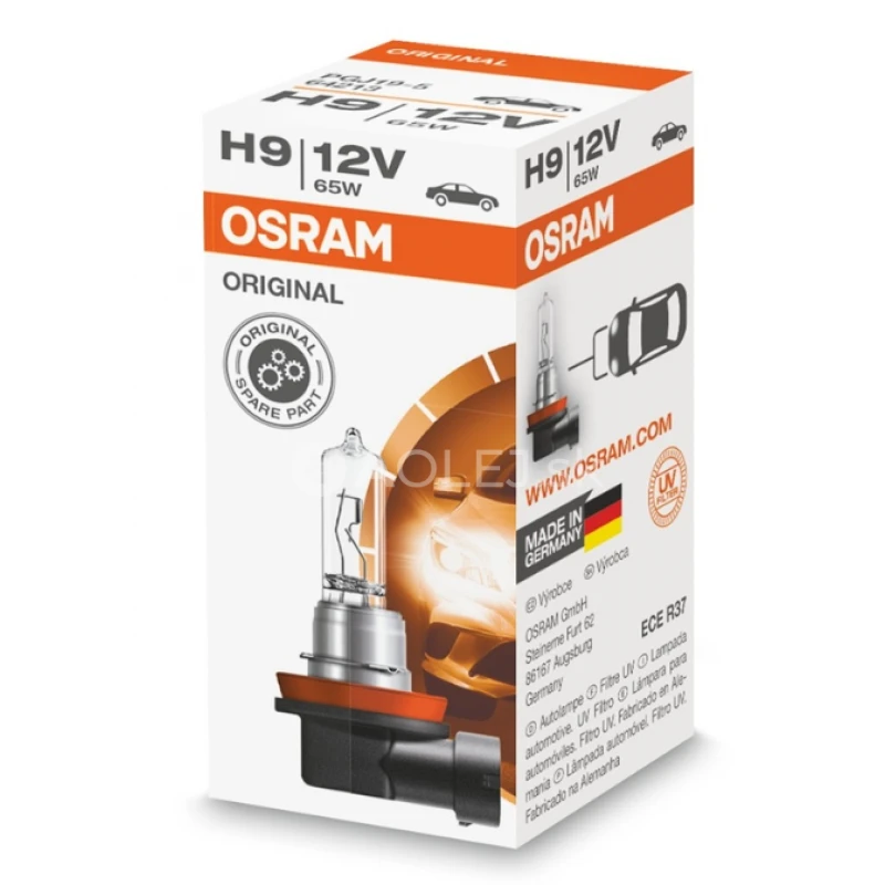 Osram H9 12V 65W PGJ19-5 Original