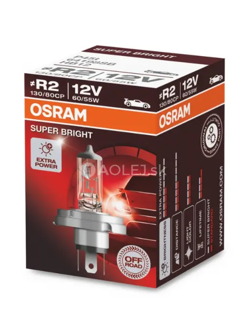 Osram R2 12V 60/55W P45t Super Bright 