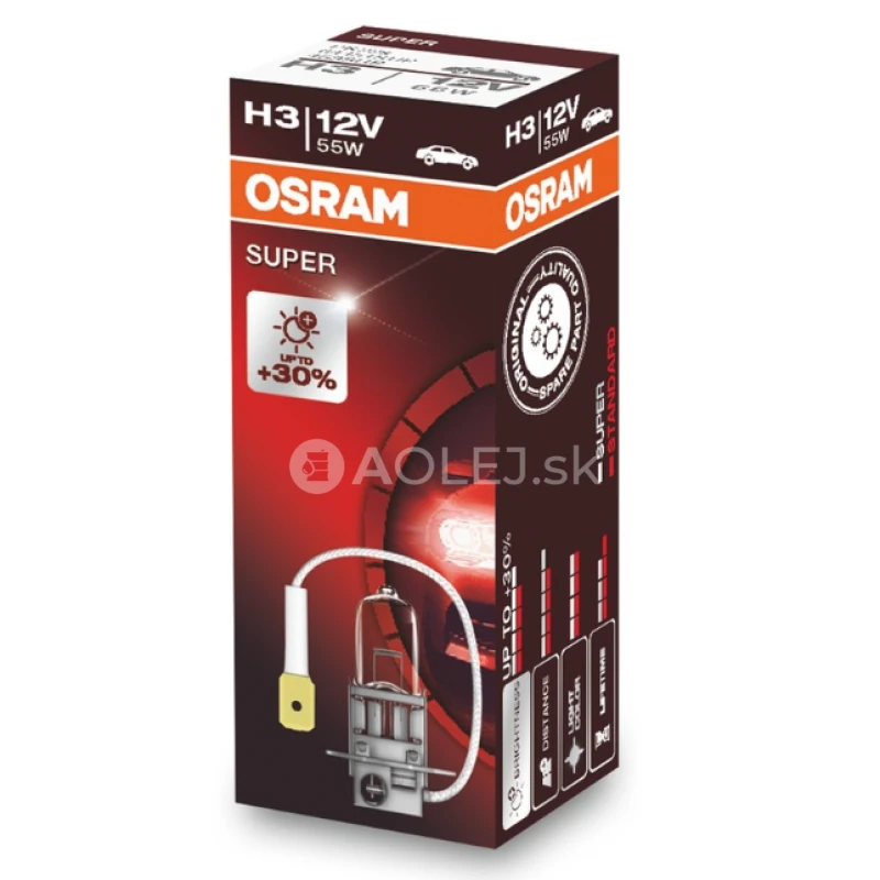 Osram H3 12V 5W PK22s Super