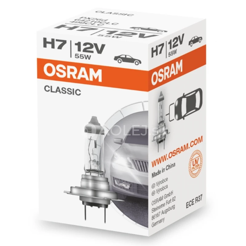 Osram H7 12V 55W PX26d Classic