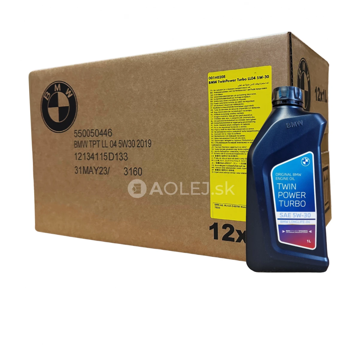 BMW Twin Power Turbo 5W-30 12x1L | AOLEJ.sk - Oleje, mazivá