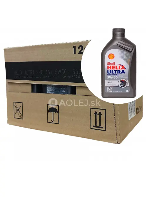Shell Helix Ultra Professional AV-L 5W-30 12x1L