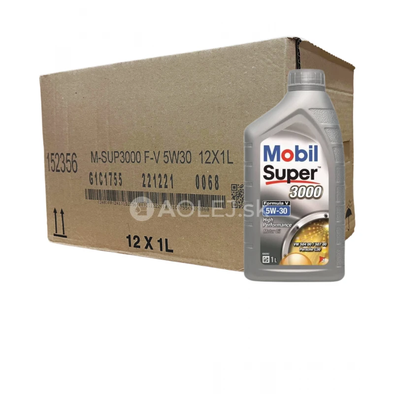 Mobil Super 3000 Formula V 5W-30 12x1L
