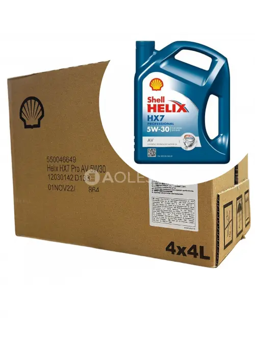 Shell Helix HX7 Professional AV 5W-30 4x4L