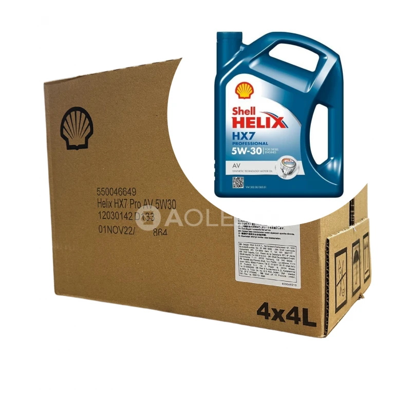 Shell Helix HX7 Professional AV 5W-30 4x4L
